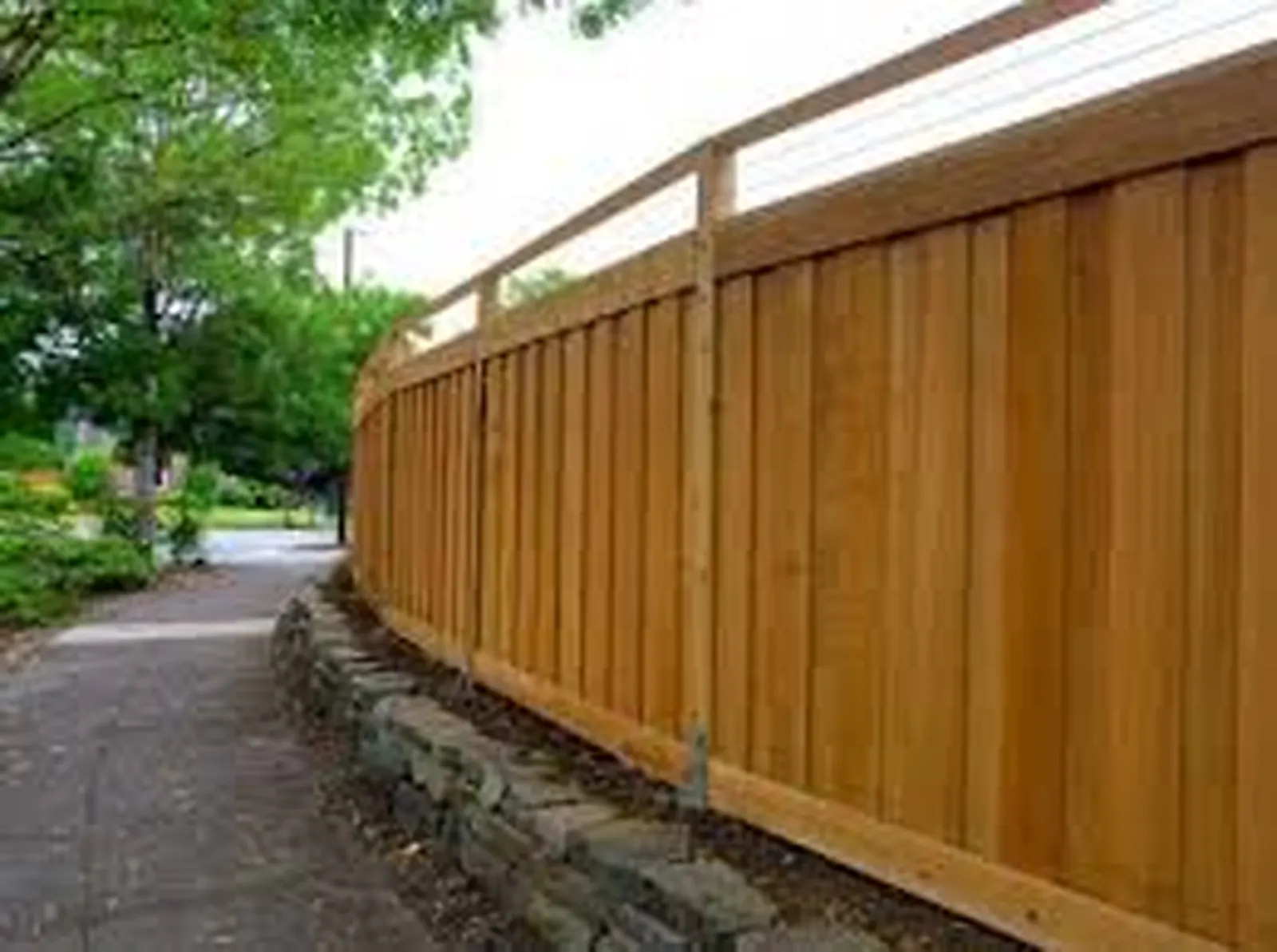 Wood Fence project by Excalibur Fence and Iron Works