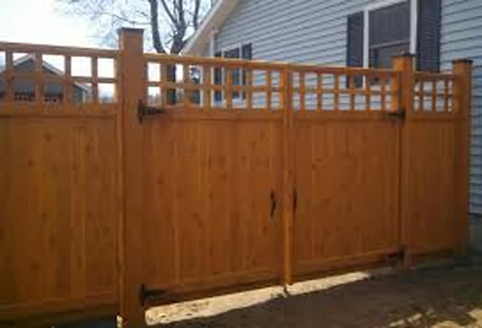 Wood Fence project by Excalibur Fence and Iron Works